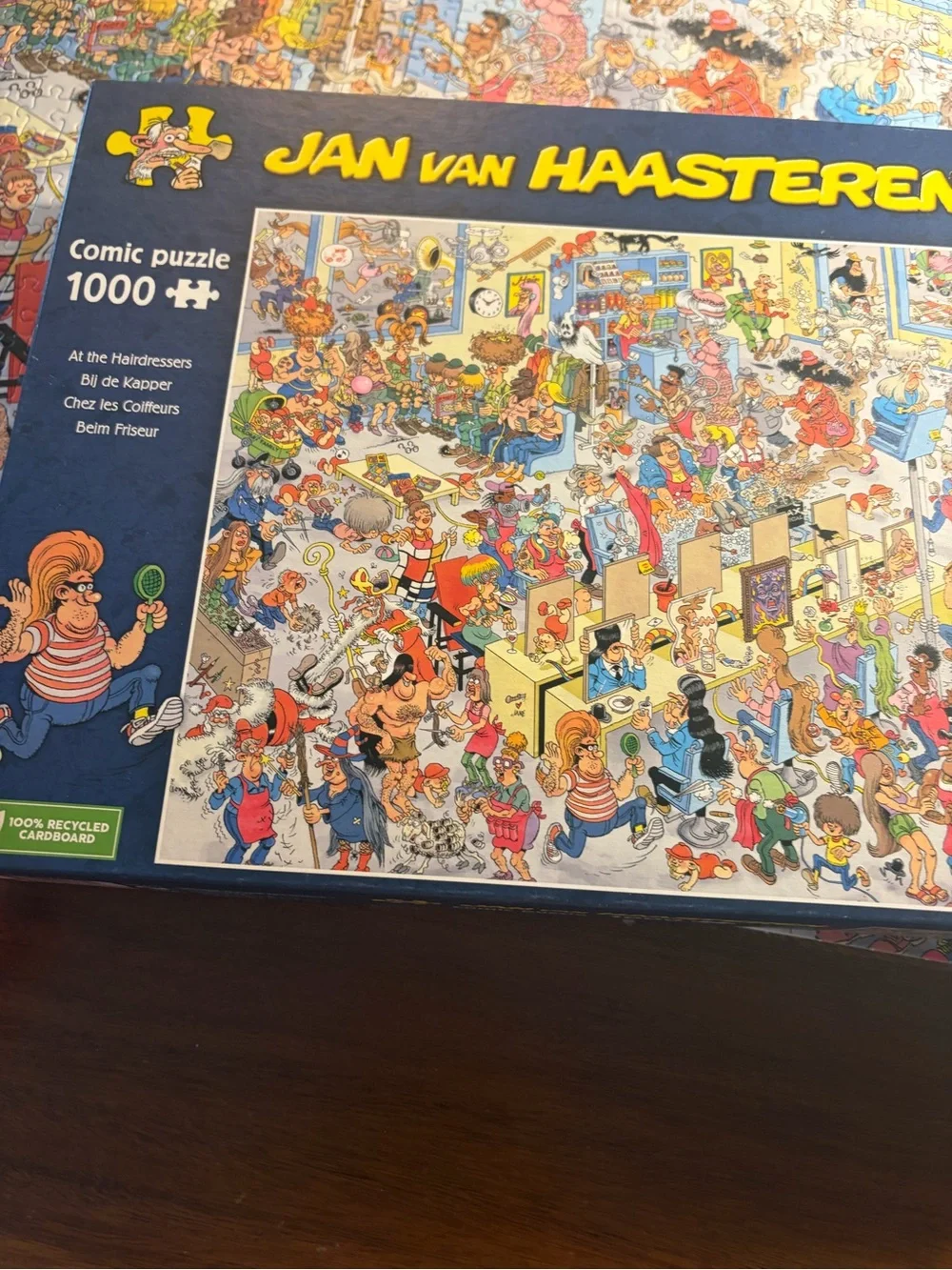 1000 piece Jan Van Haasteren hairdresser puzzle